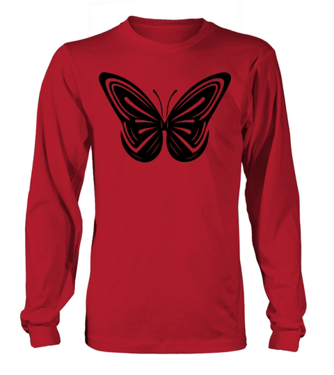 Elegant Vintage Geometric Butterfly Long sleeved Unisex