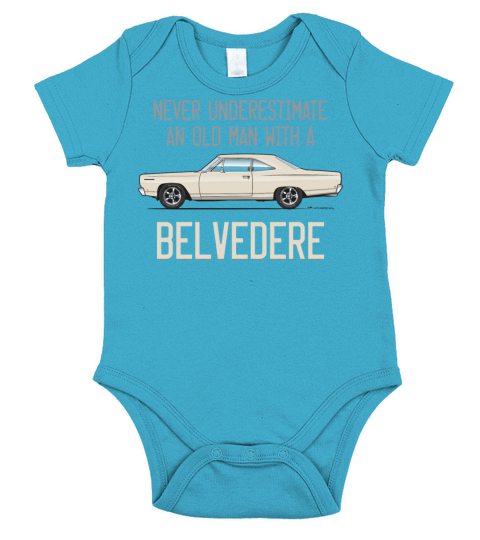 never Beige Short Sleeve Baby One-Piece