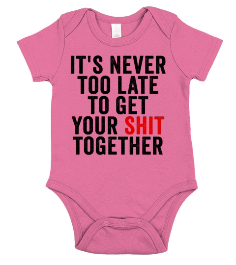 Positive Inspiration Men Women Funny Motivation Short Sleeve Baby One-Piece