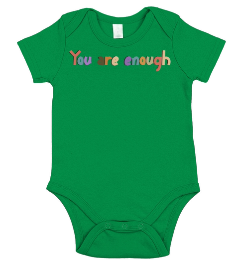 You are enough Short Sleeve Baby One-Piece