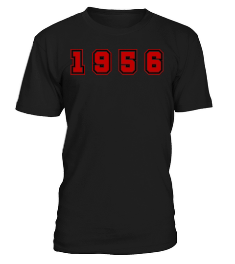 1956 Year Number T-Shirt Unisex