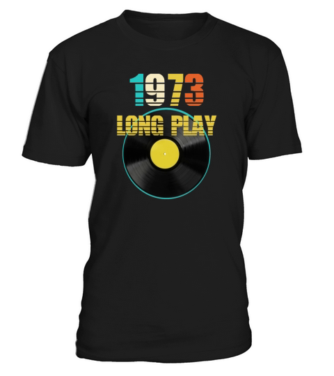 1973 Long Play Record Reto 50th Birthday Gift T-Shirt Unisex