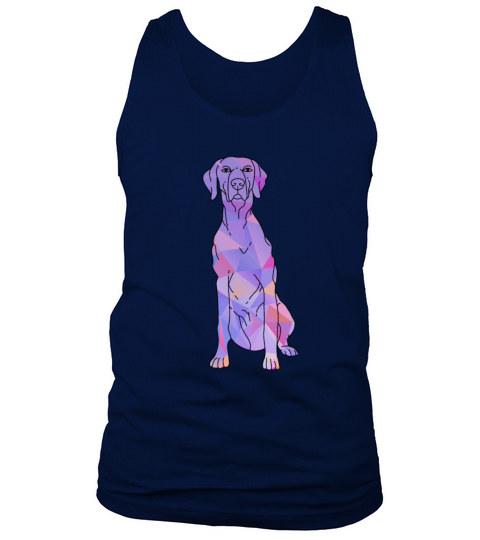 Colorful Weimaraner Tank Top Unisex