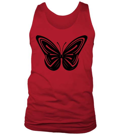 Elegant Vintage Geometric Butterfly Tank Top Unisex