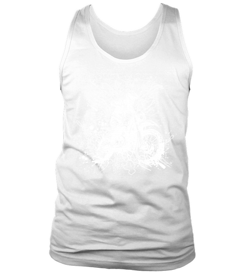 Motorcycle Offroad Racing Slippery Floor Splash Tank Top Unisex