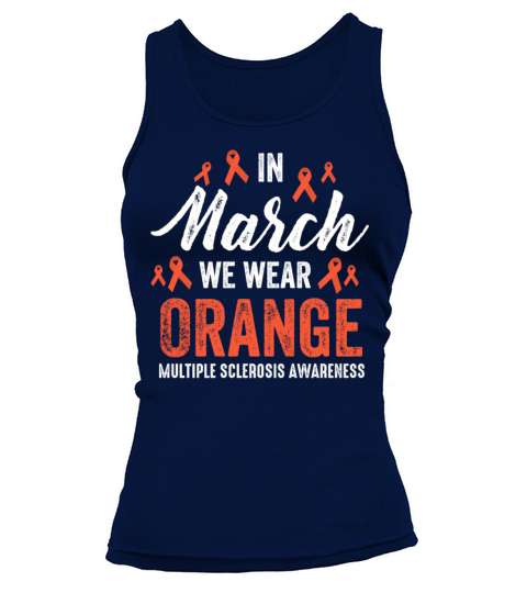 In March We Wear Orange Tank top Woman
