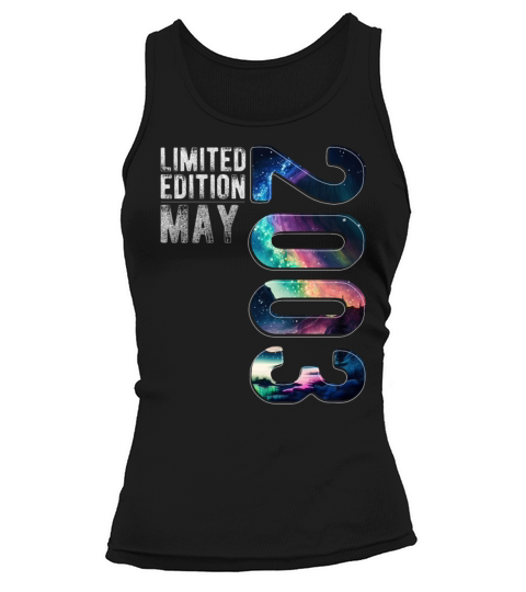 Limited Edition 2003 May Birthday Polar Lights Tank top Woman