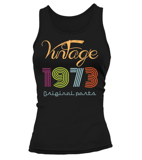 vintage 1973 t-shirt ladies Tank top Woman