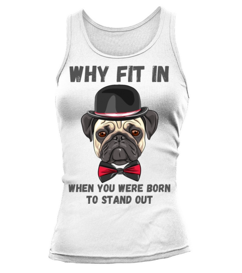 Why Fit in When You Were Born to Stand Out Tank top Woman