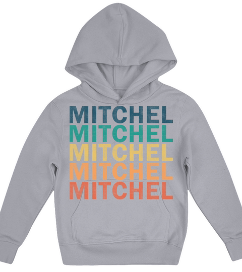 Mitchel Name T Shirt - Mitchel Vintage Retro Name Kids Hoodie