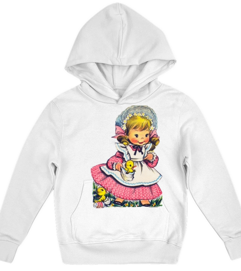Vintage Easter Kids Hoodie
