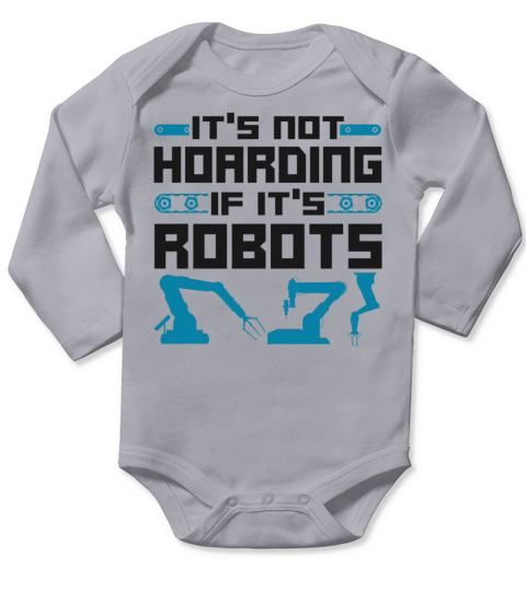 Robot Robotics Engineer Vintage Long Sleeve Baby One-Piece