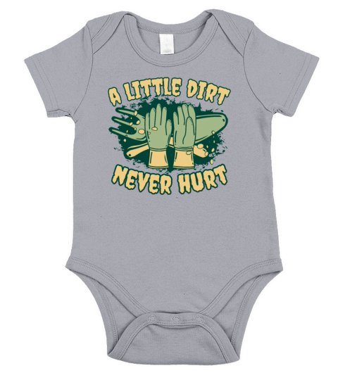 A Little Dirt Never Hurt Horticulture Ideas Short Sleeve Baby One-Piece