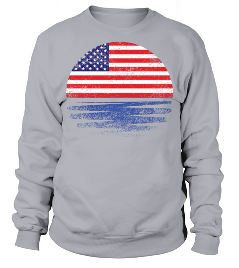 Vintage American Sunset Sweatshirt Unisex