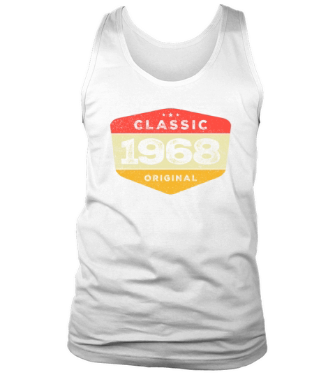 Classic 1968 55 Birthday Vintage Tank Top Unisex