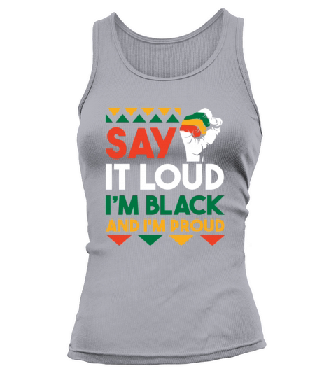Black History Month and show you are proud Tank top Woman