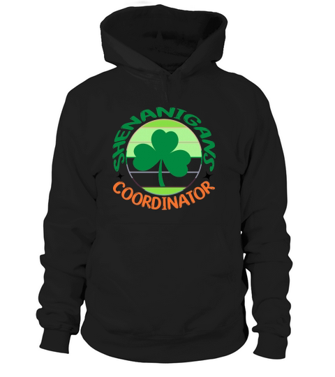 Retro St Patricks Shenanigans Coordinator Hoodie Unisex