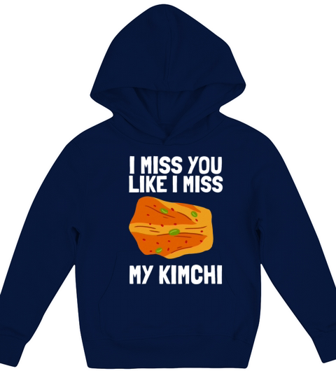 KBBQ Korean BBQ Kimchi Ramen Kids Hoodie