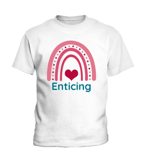 Enticing Viva Magenta Boho Rainbow Kids T-Shirt