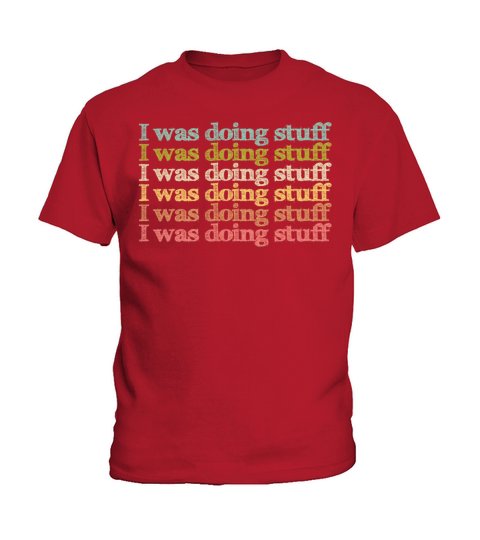 I was doing stuff vintage Kids T-Shirt