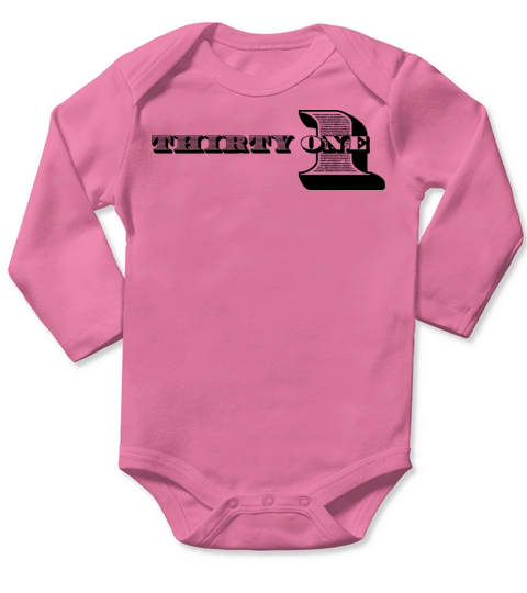 31st Birthday Gift Ideas for Him Men Shirt Long Sleeve Baby One-Piece
