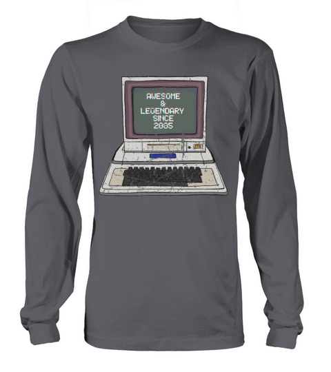 18th Birthday Vintage 2005 Long sleeved Unisex