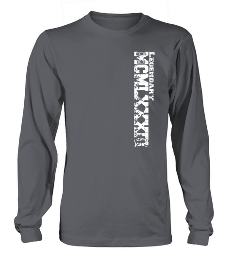 Birthday gift legandary vintage 1983 Long sleeved Unisex