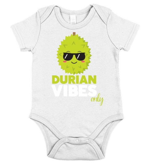 Durian funny meme gift stinky durian eater lover Short Sleeve Baby One-Piece