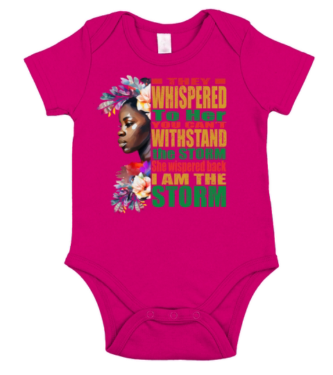 Womens Black History Month Short Sleeve Baby One-Piece