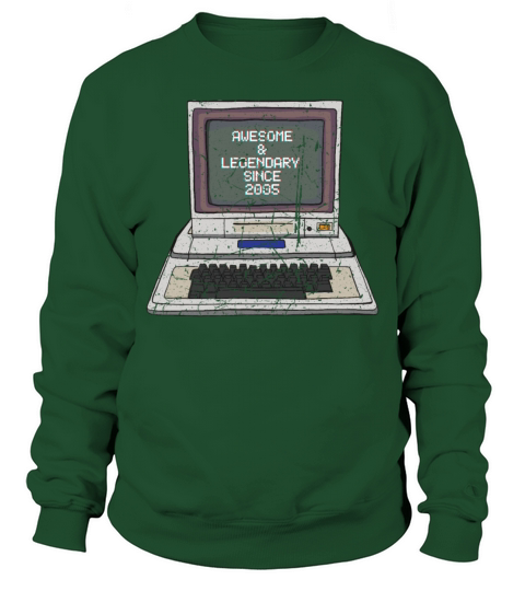 18th Birthday Vintage 2005 Sweatshirt Unisex