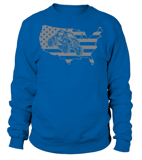 Vintage gray USA flag Sweatshirt Unisex