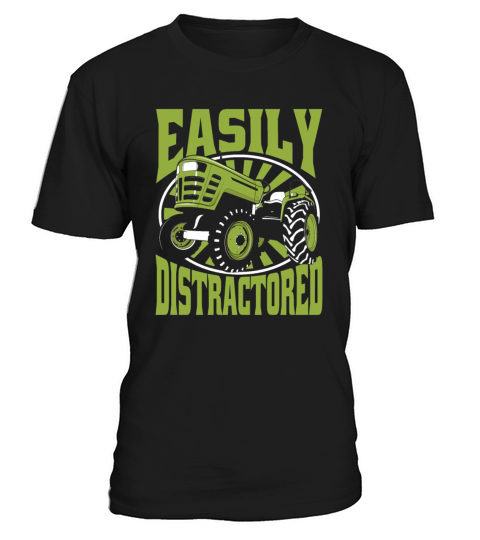 Easily Distractored Agribusiness Agriculture T-Shirt Unisex