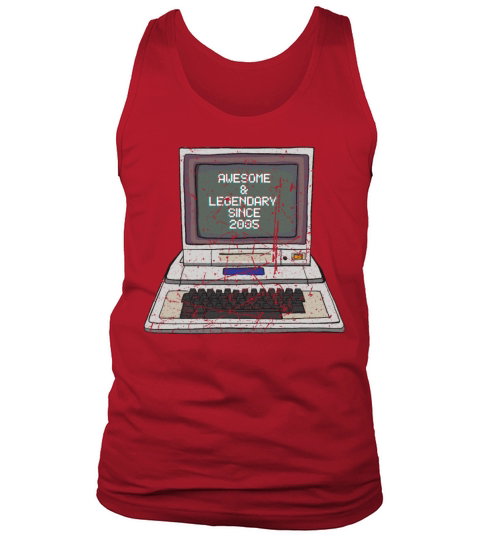 18th Birthday Vintage 2005 Tank Top Unisex