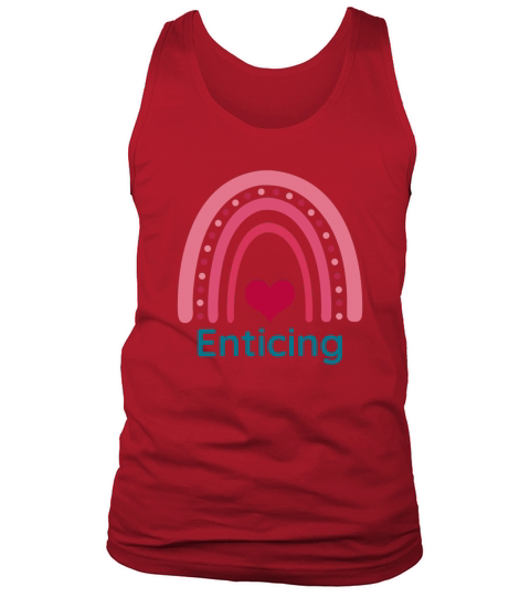 Enticing Viva Magenta Boho Rainbow Tank Top Unisex