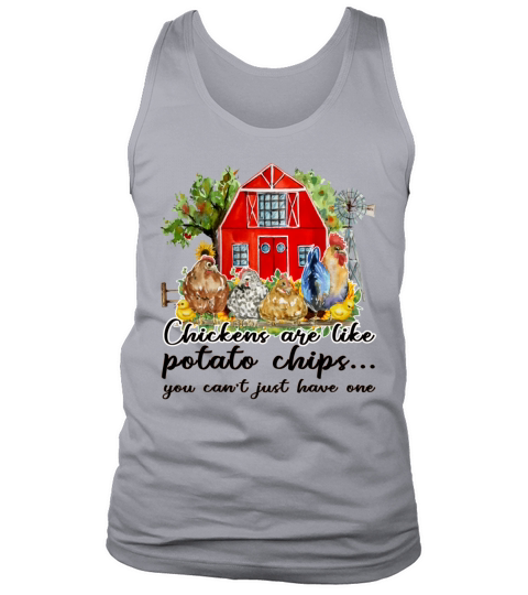 Funny Quotes Chicken Sublimation Tank Top Unisex