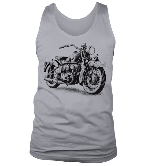 Vintage motorbike Tank Top Unisex