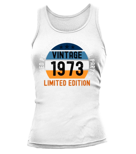 50th Birthday Vintage 1973 Tank top Woman