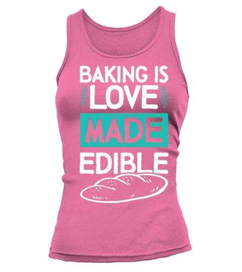 baking is love Tank top Woman