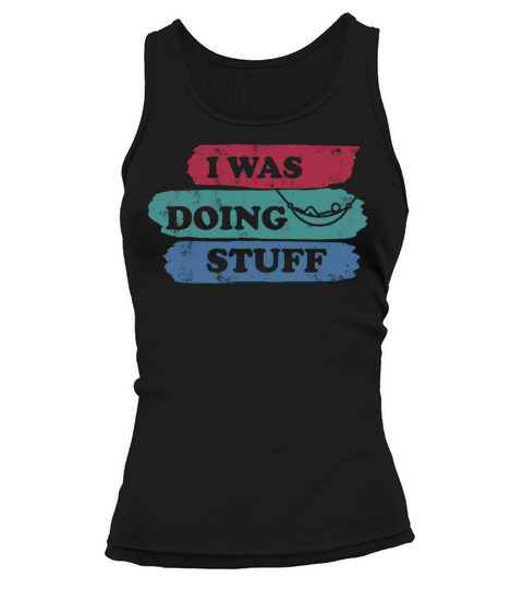 I was doing stuff vintage Tank top Woman