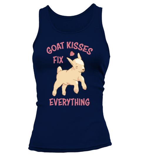 Spreading Love Laughter Goat Kisses Fix Everything Tank top Woman