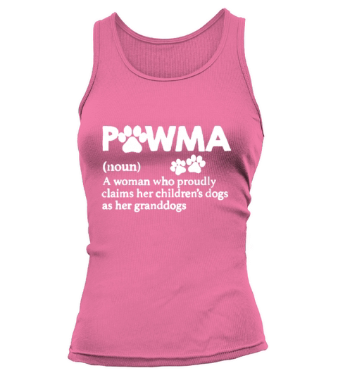 Vintage Pawma Definition Dog Grandma Aunt Mom Dog Tank top Woman