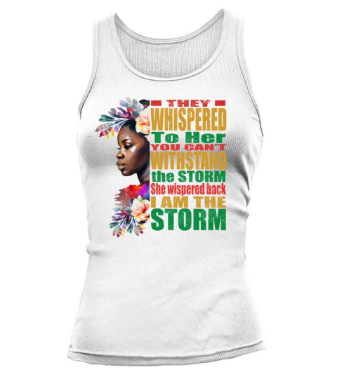 Womens Black History Month Tank top Woman