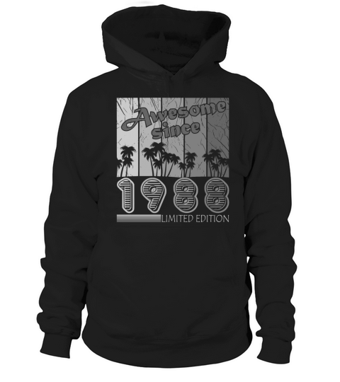 35th birthday man original march vintage 1988 Hoodie Unisex