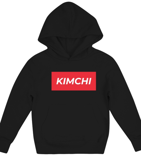 KBBQ Korean BBQ Kimchi Ramen Kids Hoodie