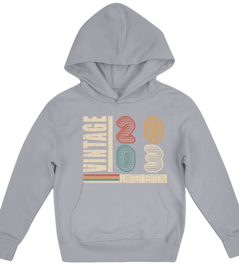 Vintage 2003 Vintage Retro Birthday Gift Kids Hoodie