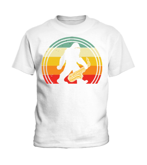 Strangeology Cryptozoology Cryptid Saxophone Gifts Kids T-Shirt