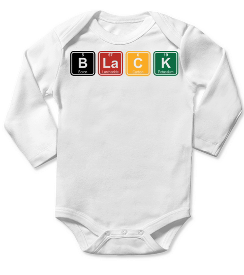 Black Long Sleeve Baby One-Piece