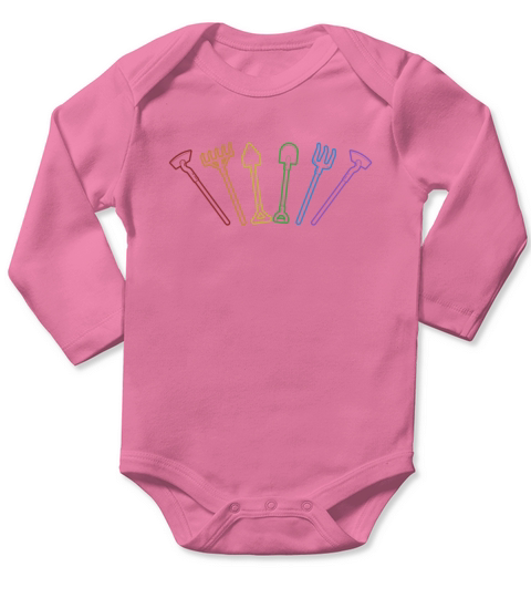 Farmer LGBT Rainbow Agribusiness Agriculture Long Sleeve Baby One-Piece
