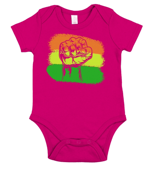 Black History Month Black Lives Matter African Short Sleeve Baby One-Piece