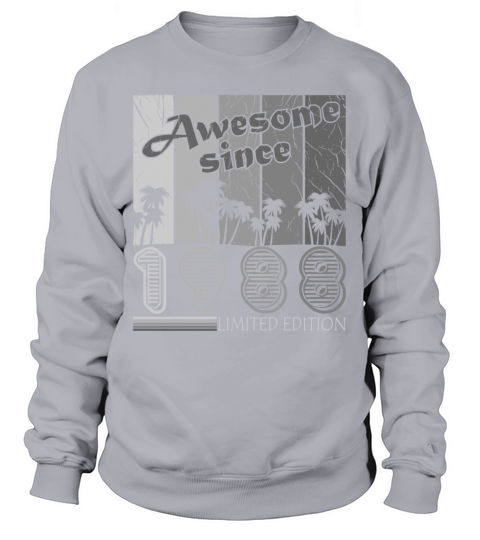 35th birthday man original march vintage 1988 Sweatshirt Unisex